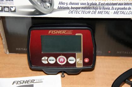 Металлоискатель Fisher F22 mono Б/У