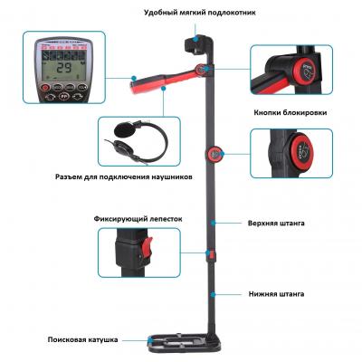 Металлоискатель Meterk MT-6100