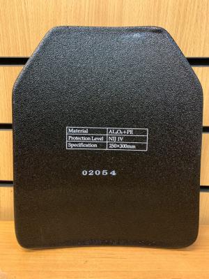 Плита для бронежилета керамическая MILITECH 25х30 см класс защиты NIJ IV (БР 5)