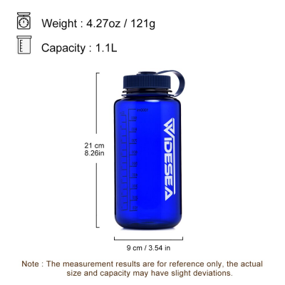 Походная бутылка из тритана Widesea WSCP-001B 1100 мл