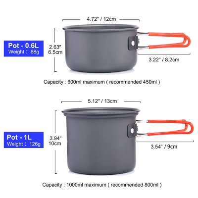 Туристический кухонный набор Widesea WSCS-1011