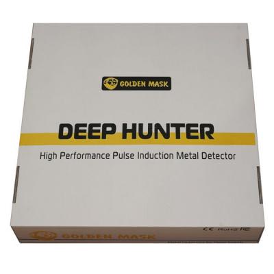 Глубинный металлоискатель Golden Mask Deep Hunter Pro AE рамка 125х125см, штанга телескопическая, катушка 20х30 см