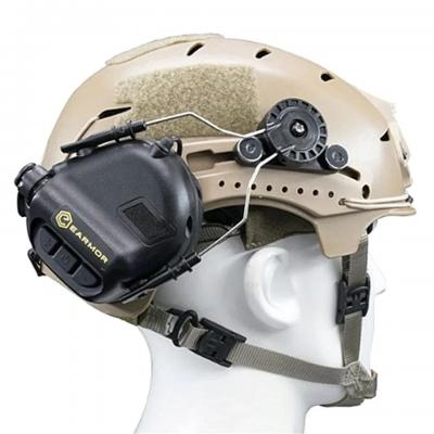 Крепление для наушников Earmor M31/M32 на каску шлем с рельсами ARC (FAST, TOR-D, ACH MICH)