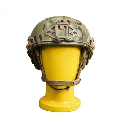 Баллистический шлем Airframe Multicam из Арамида класс защиты NIJ IIIA (БР 1) с защитным козырьком