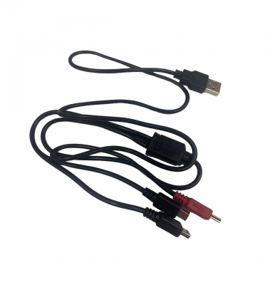 USB кабель для зарядки XP Deus / ORX "Горыныч" с красным выходом для прошивки