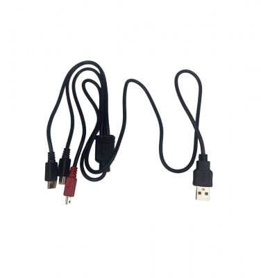 USB кабель для зарядки XP Deus / ORX "Горыныч" с красным выходом для прошивки