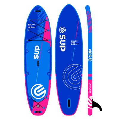 Надувная двухслойная SUP-доска E-SUP DAZZLING BLUE 11'6" 350-86-15 см